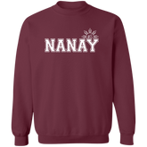 No 1 Nanay Unisex Crewneck Pullover Sweatshirt